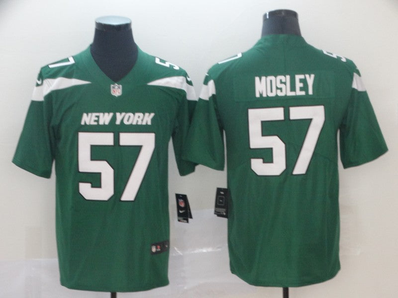 Men’s New York Jets C. J. Mosley #57 Green Jersey