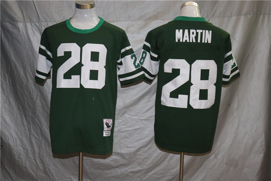Men’s New York Jets Curtis Martin Mitchell & Ness Green Legacy Jersey