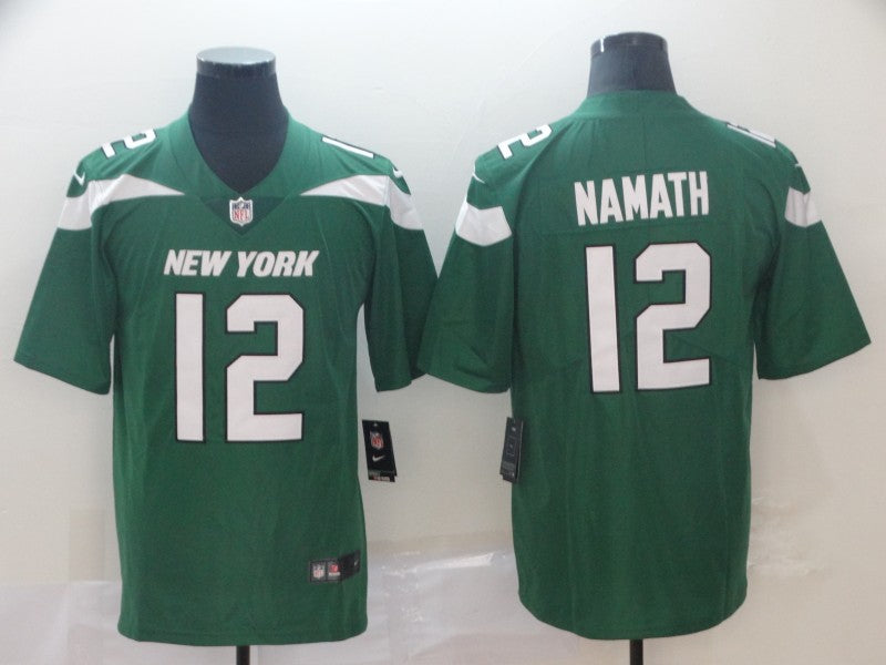 Men’s New York Jets Joe Namath Green Jersey