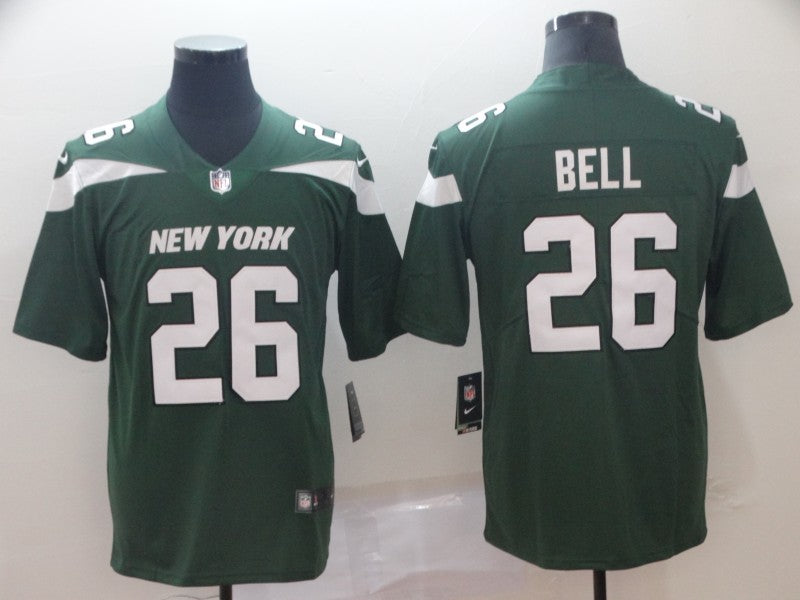 Men’s New York Jets Le’Veon Bell #26 Green Jersey