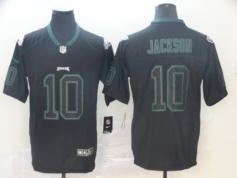 Men’s Philadelphia Eagles #10 Desean Jackson Black Jersey
