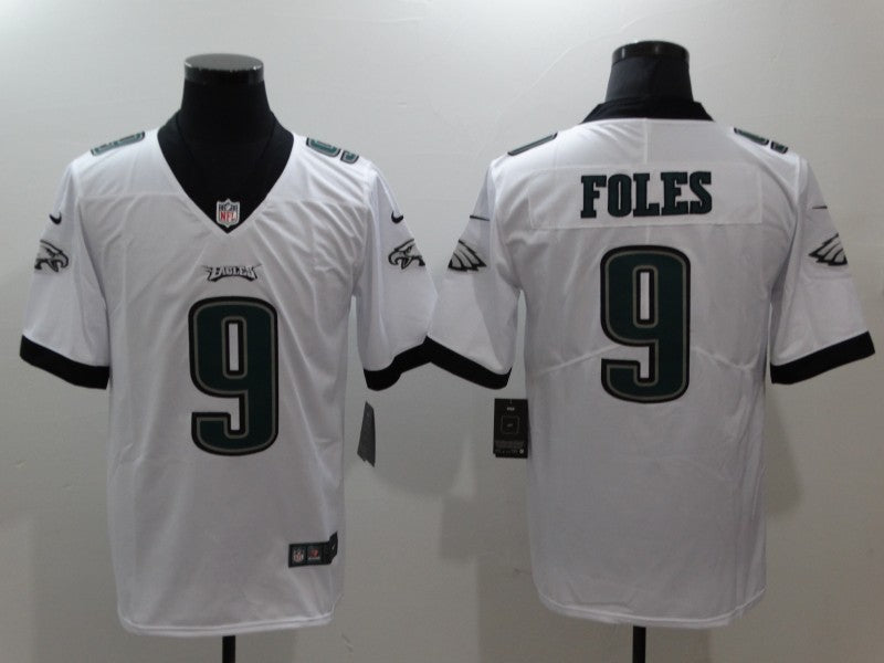 Men’s Philadelphia Eagles Nick Foles #9 White Jersey