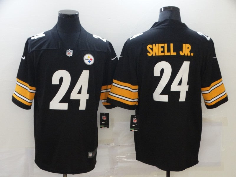 Men’s Pittsburgh Steelers Benny Snell Jr. #24 Black Jersey