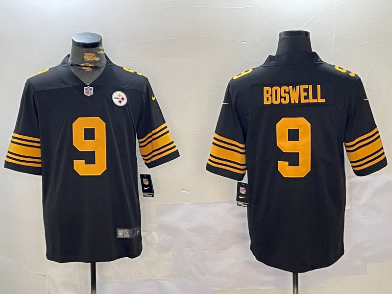 Men’s Pittsburgh Steelers Chris Boswell #9 Black Jersey