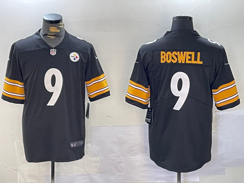 Men’s Pittsburgh Steelers Chris Boswell #9 Black Jersey