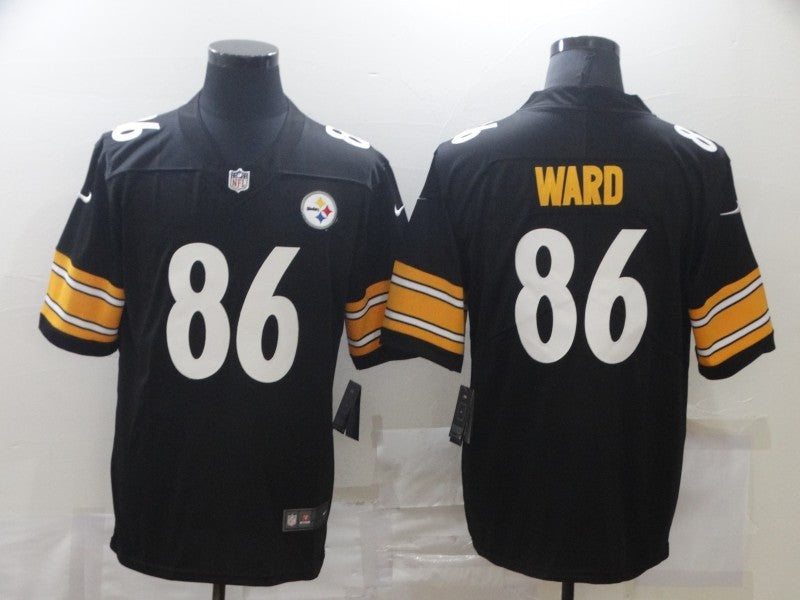 Men’s Pittsburgh Steelers Hines Ward #86 Black Jersey