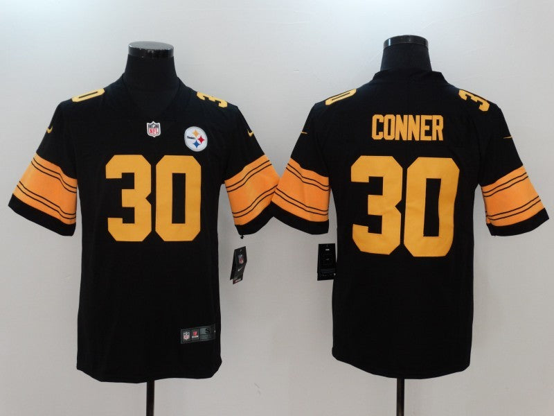 Men’s Pittsburgh Steelers James Conner #30 Black Alternate Legend Jersey