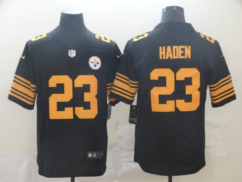 Men’s Pittsburgh Steelers Joe Harden #23 Black Alternate Legend Jersey