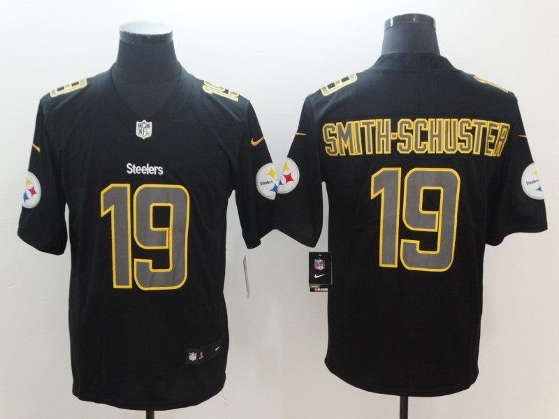Men’s Pittsburgh Steelers JuJu Smith-Schuster #19 Black Jersey