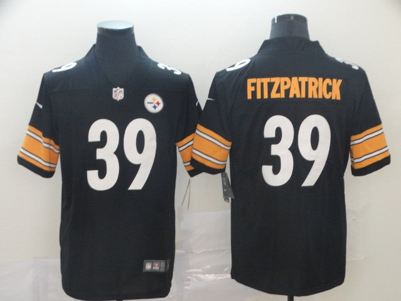 Men’s Pittsburgh Steelers Minkah Fitzpatrick #39 Black Jersey