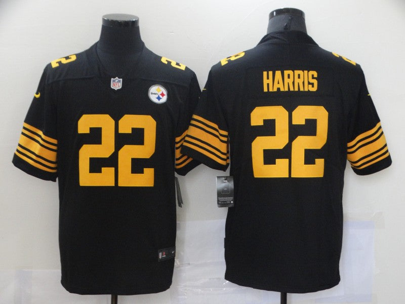 Men’s Pittsburgh Steelers Najee Harris #22 Black Alternate Legend Jersey