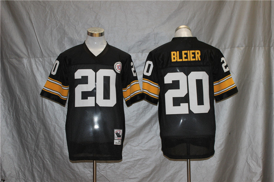 Men’s Pittsburgh Steelers Rocky Bleier Mitchell & Ness Black Legacy Jersey