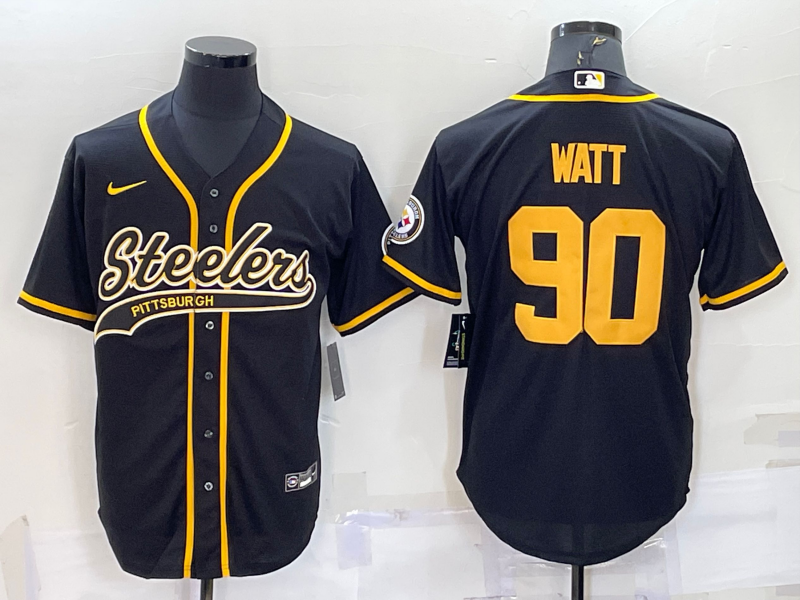 Men’s Pittsburgh Steelers T.J. Watt #90 Black Vapor F.U.S.E. Limited Jersey Joint edition