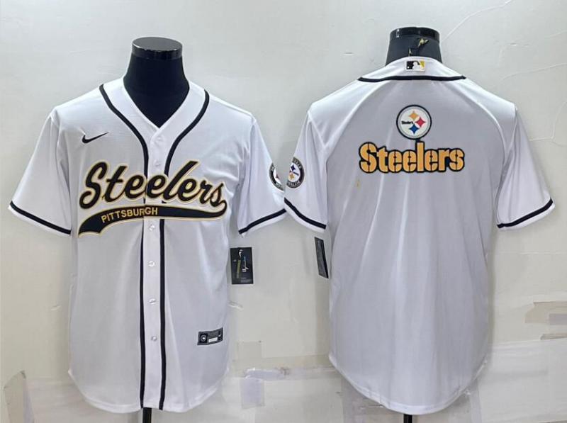 Men’s Pittsburgh Steelers White Jersey