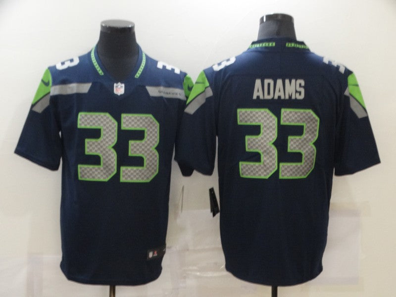 Men’s Seattle Seahawks Jamal Adams #33 Navy Jersey