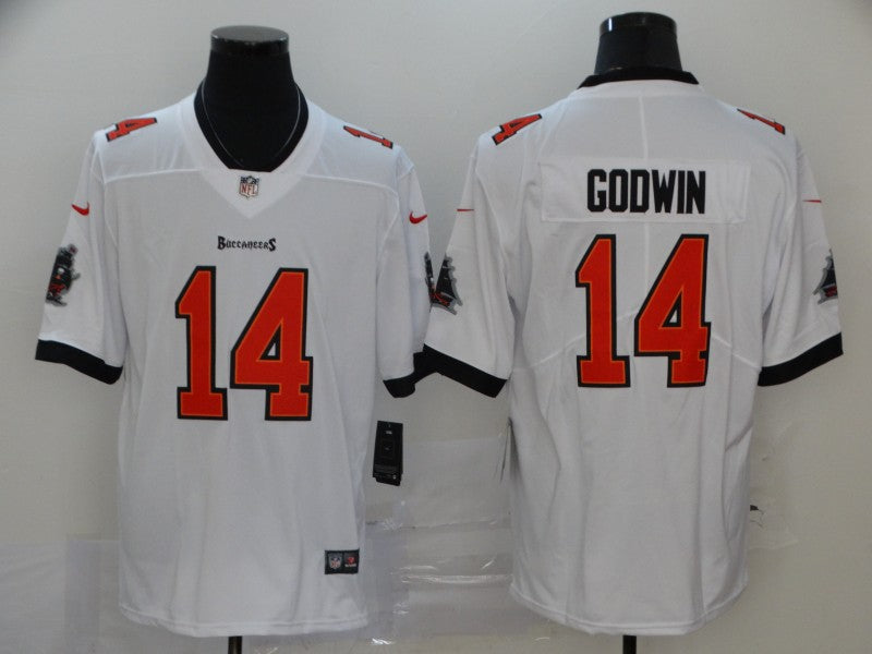 Men’s Tampa Bay Buccaneers Chris Godwin #14 White Jersey