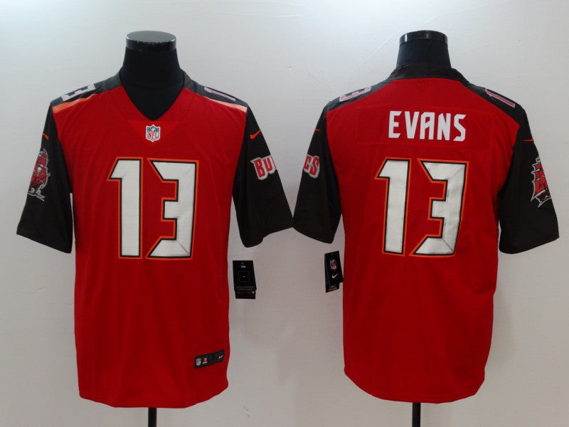 Men’s Tampa Bay Buccaneers Mike Evans #13 Red Jersey