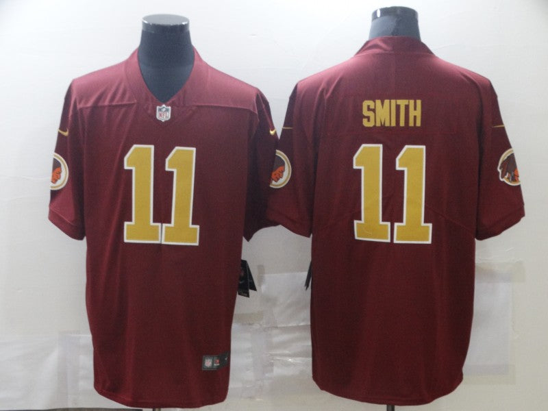 Men’s Washington Commanders Alex Smith #11 Red Jersey