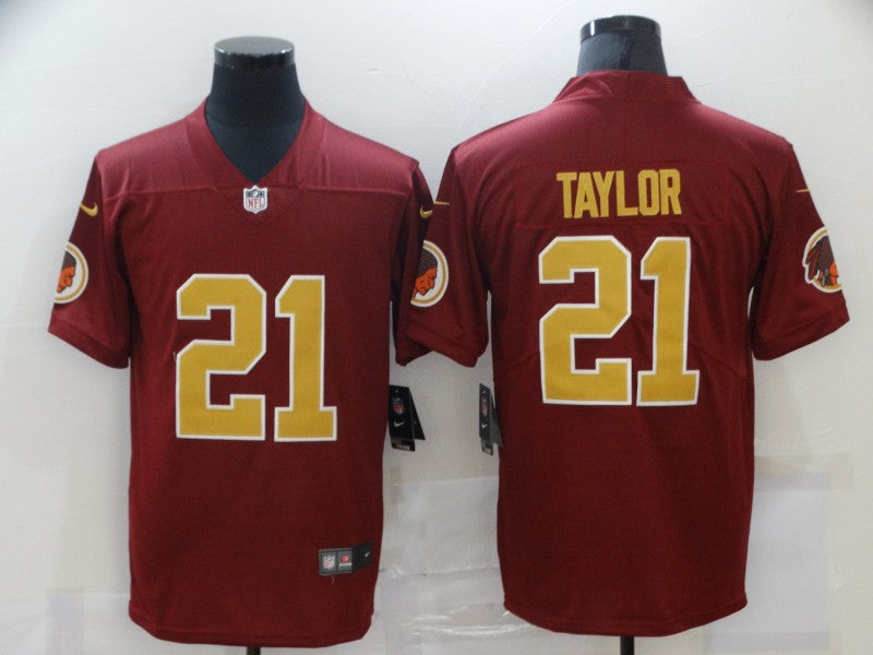 Men’s Washington Commanders Sean Taylor #21 Red Jersey