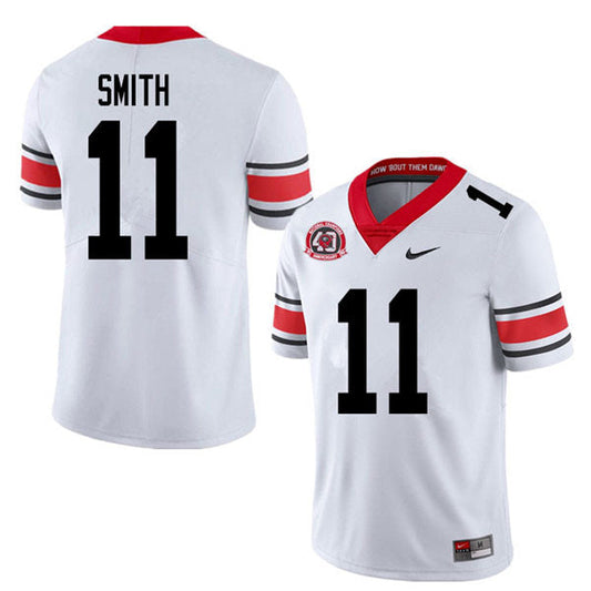 Men's #11 Arian Smith Georgia Bulldogs College Football Jersey