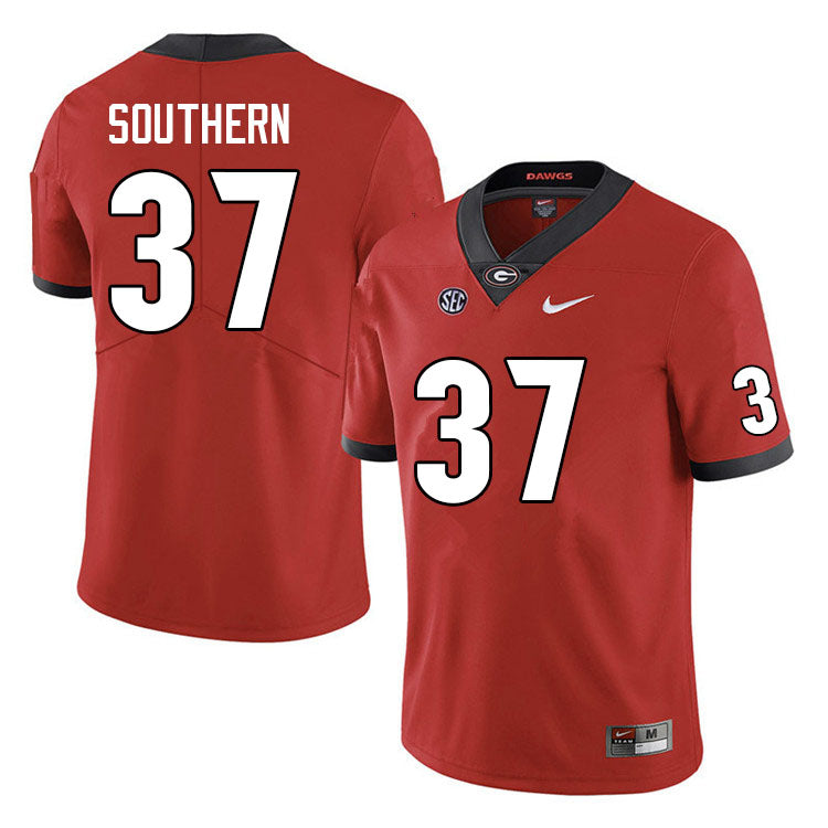 Men's #37 Drew Southern Georgia Bulldogs College Football Jersey