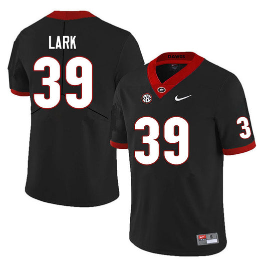 Men's #39 Collin Lark Georgia Bulldogs College Football Jersey