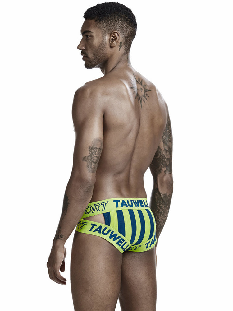 Low-rise Letter Men's Pouch Briefs