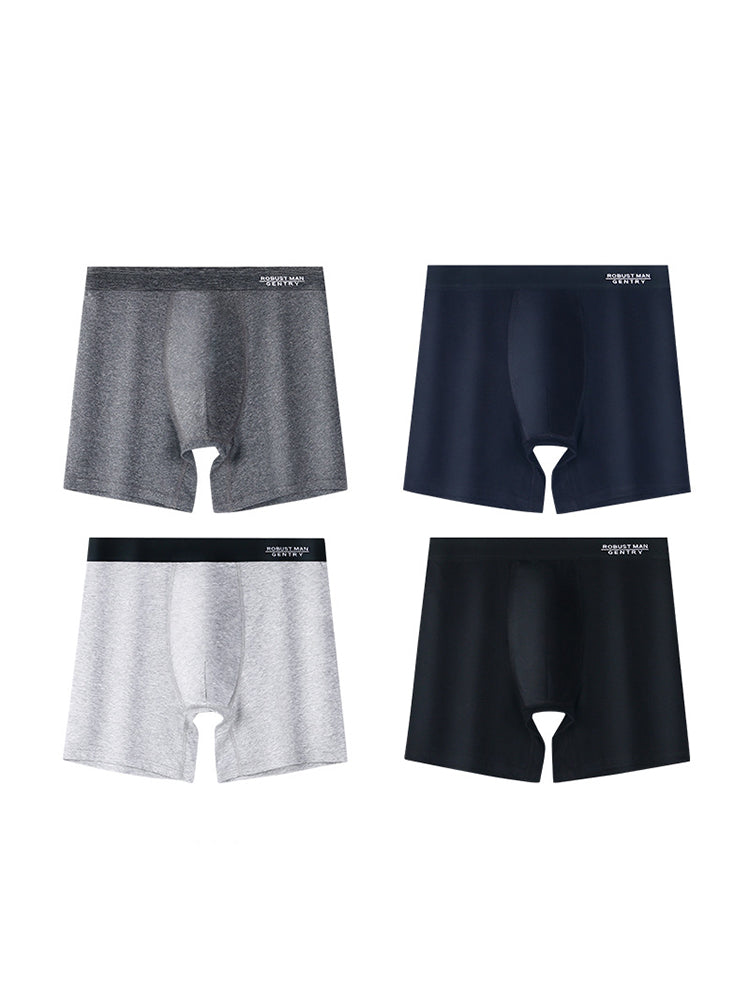 4 Pack Men's Classic Microfiber Trunks