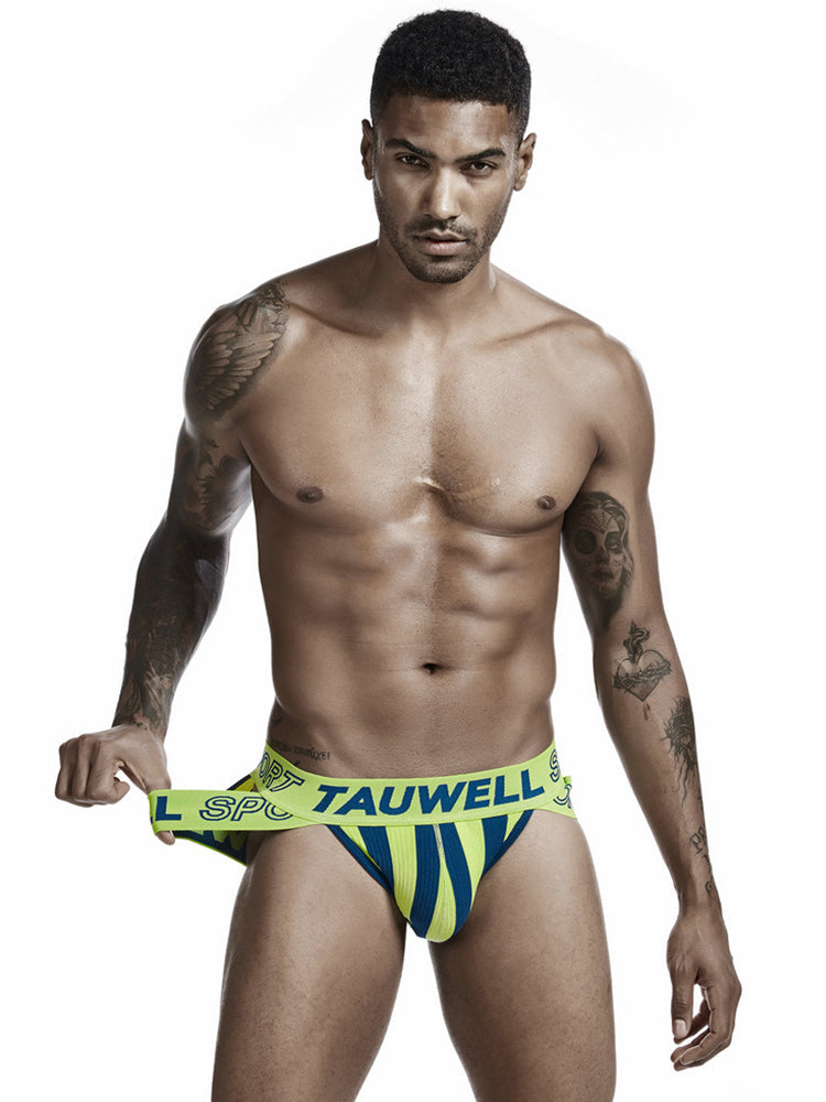 Low-rise Letter Men's Pouch Briefs