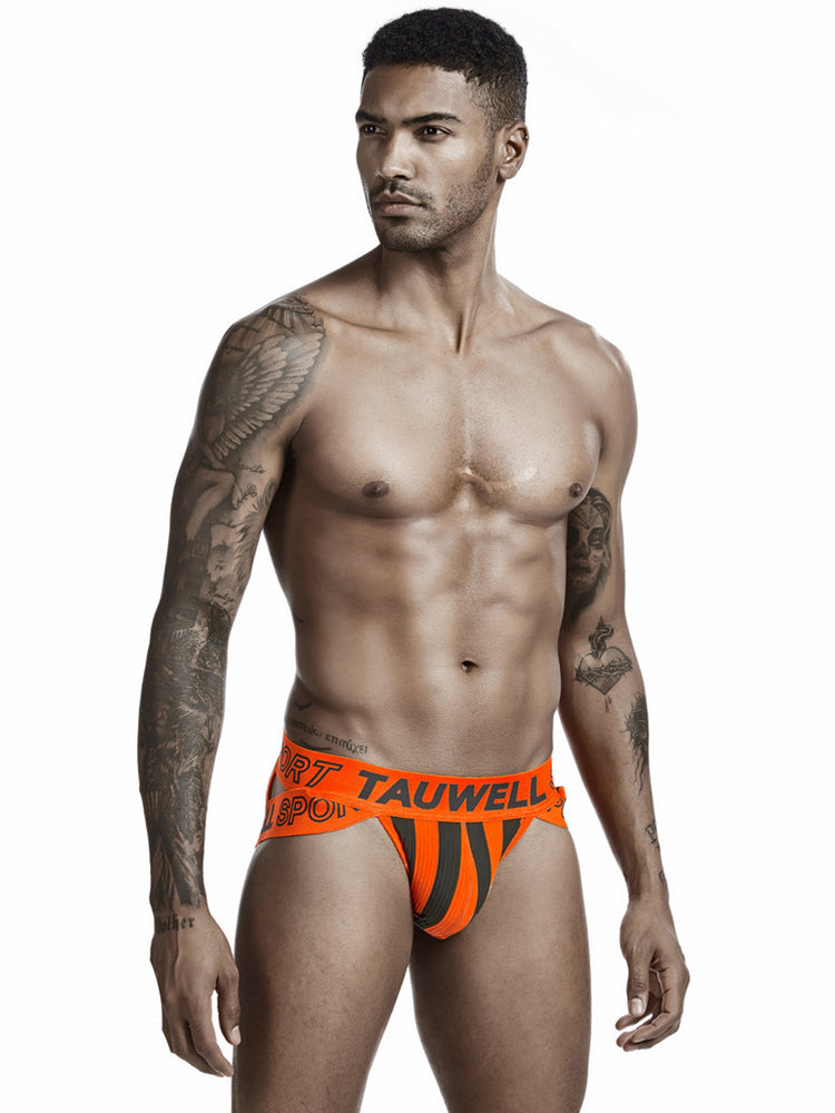 Low-rise Letter Men's Pouch Briefs
