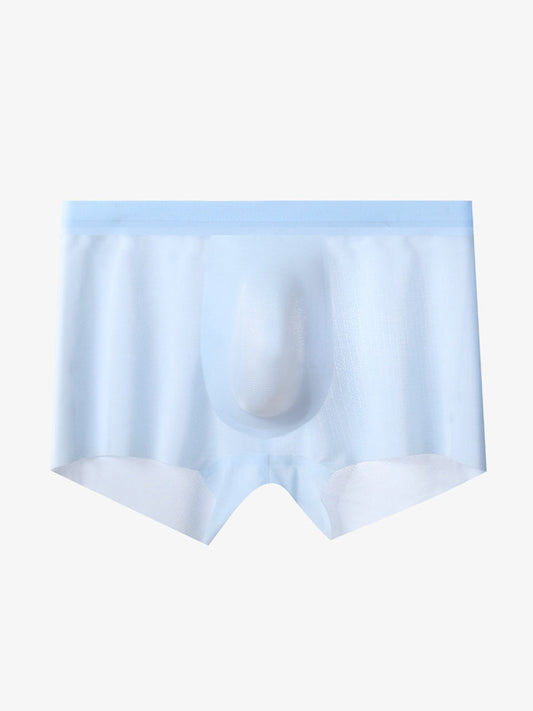 2 Pack Men's Ultra-Thin Seamless Trunks