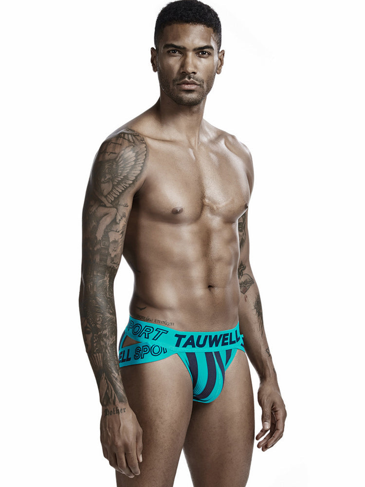 Low-rise Letter Men's Pouch Briefs