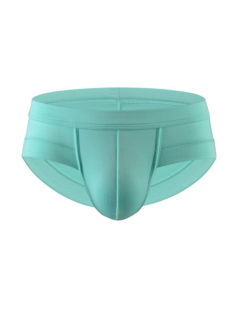 4 Pack Men's Solid Breathable Anti-Pinch Briefs