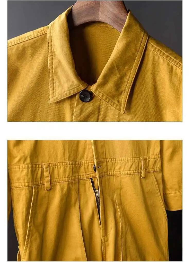 Men's Japanese Street Style Jumpsuit