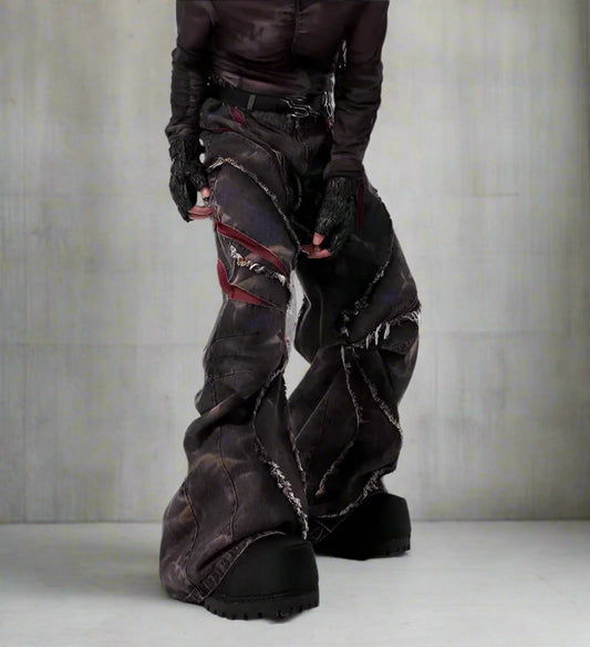 Men's Exclusive Denim Wide Leg Jeans