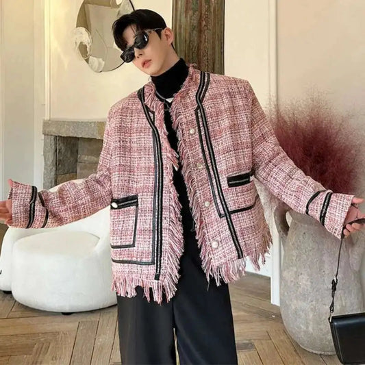 Men's Fine Tweed Relaxed Fit Jacket