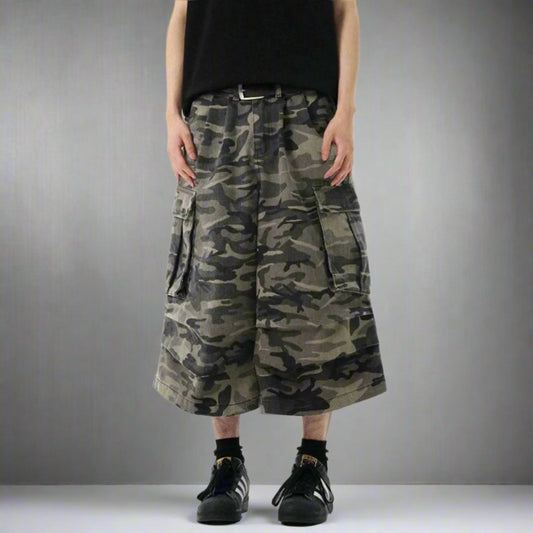 Men's Luxury Oversized Cargo Shorts