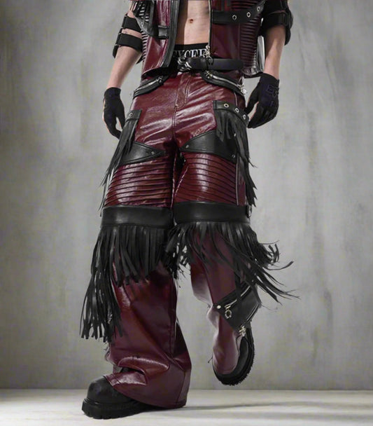 Men's Premium Vegan Leather Pants
