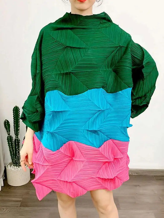 Women's Luxury Pleated Japanese Top