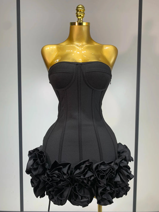 Luxury Corset Mini Dress