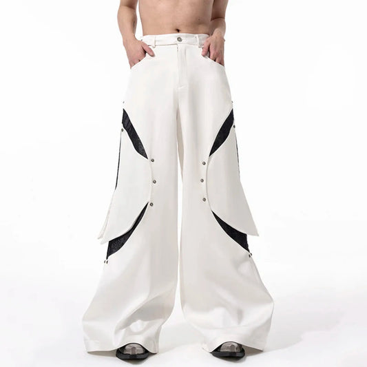 Men's Japanese Style Wide Leg Pants