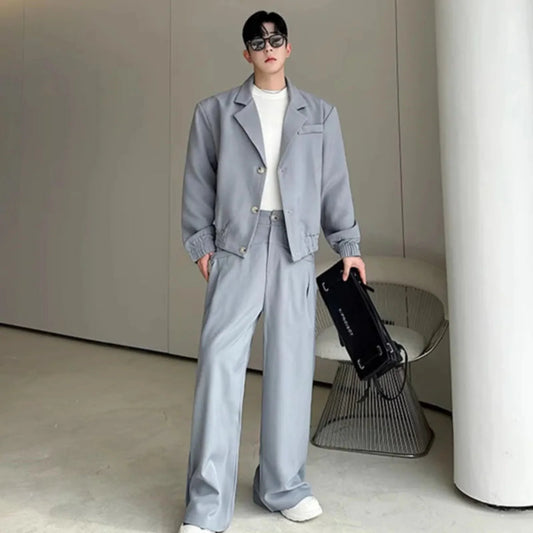 Men's Premium Relaxed Fit Jacket & Trousers