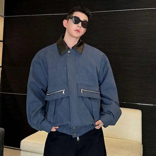 Men's Relaxed Fit Twill Studio Jacket