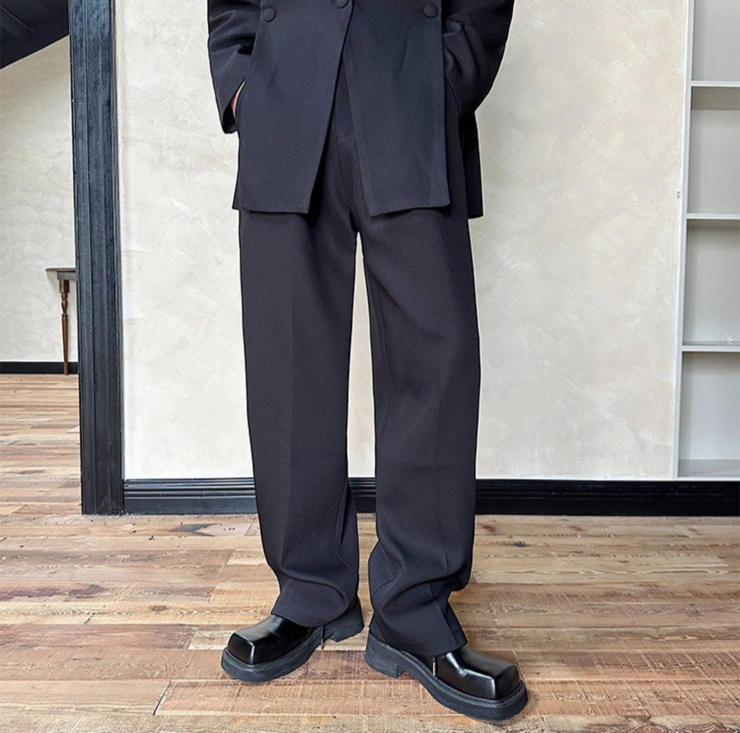 Men's Baggy Formal Suit Ensemble