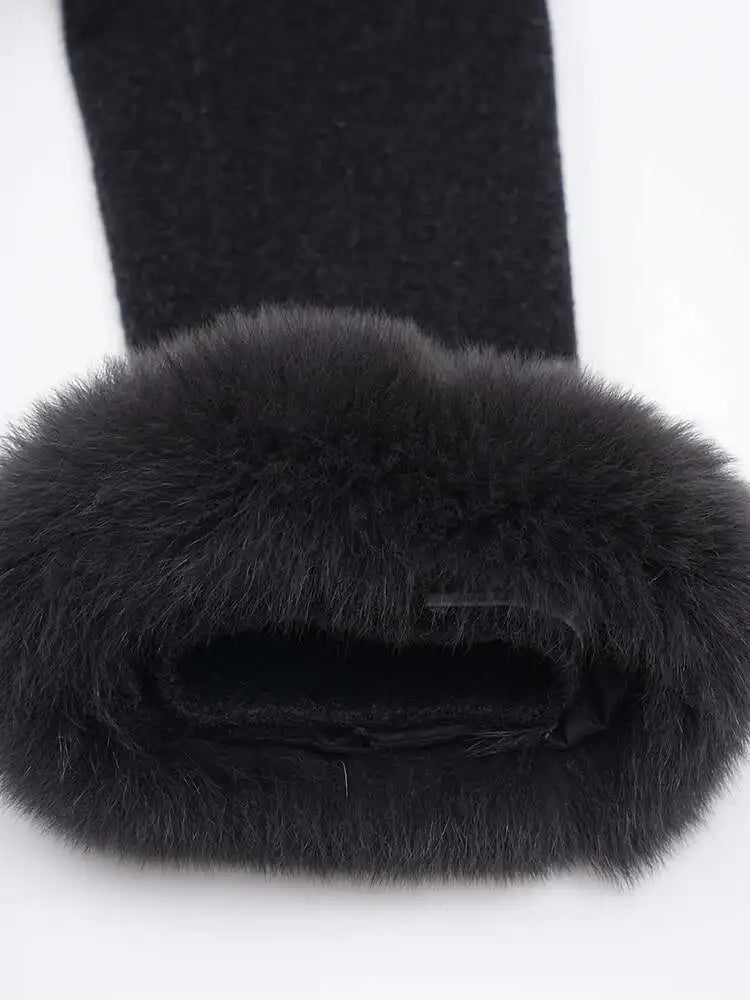 Luxury 70% Wool Belted Coat
