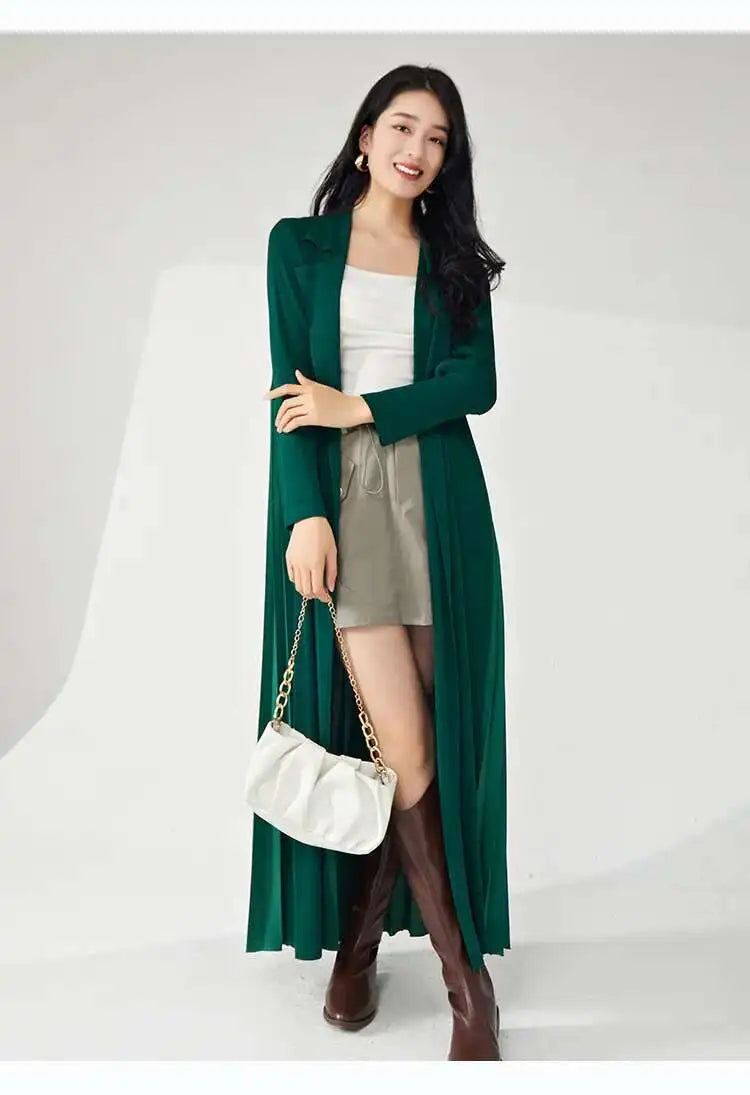 Japanese Pleat Casual Overcoat