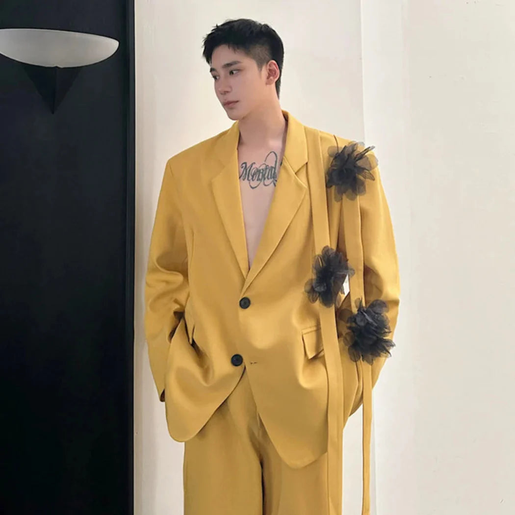Men's Relaxed Fit Blazer & Pants