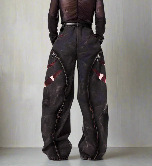 Men's Exclusive Denim Wide Leg Jeans
