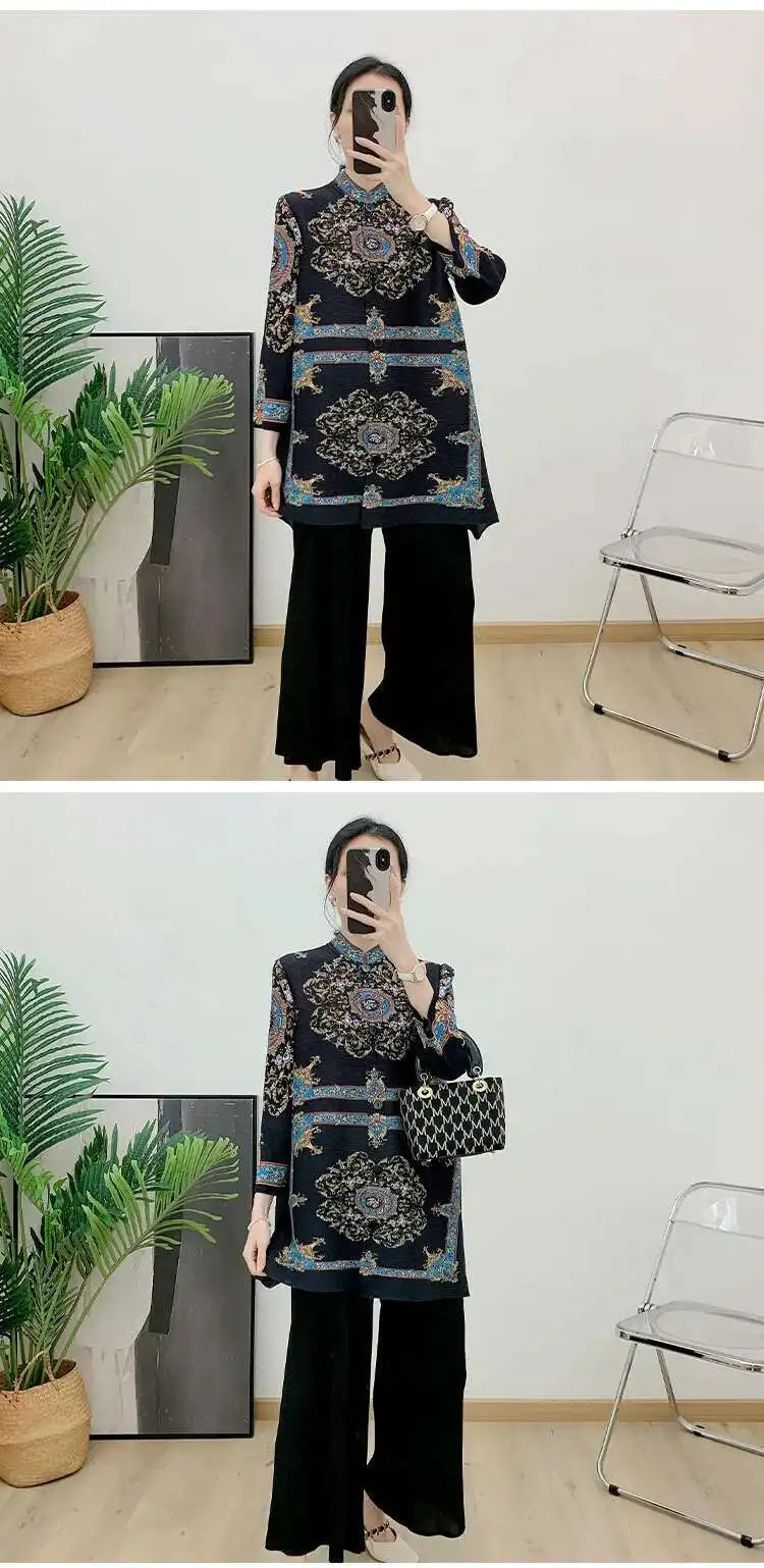 Premium Pleated Trouser Set