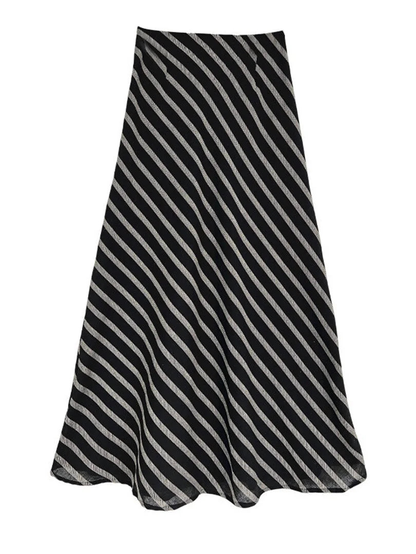 Japanese Cotton-Blend Skirt Set
